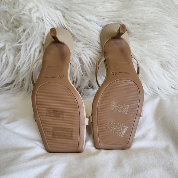 Nude Strap Kitten Heel - Picture 6 of 9